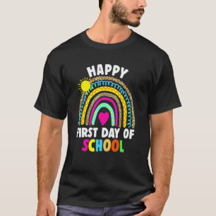 For Teacher Student First Day Of School Back To T-Shirt