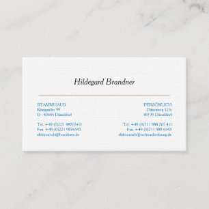 For Teaching Assistants Business Card