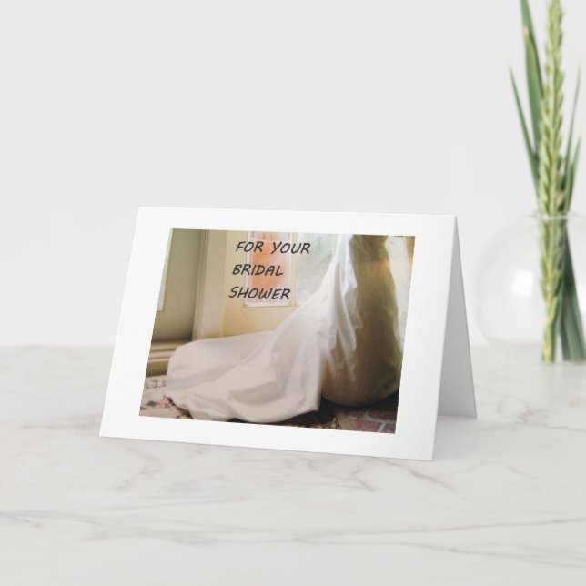 FOR THAT SPECIAL BRIDE AT HER BRIDAL SHOWER INVITATION (Front)