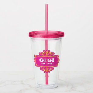 For That Special “GiGi 2019” Acrylic Tumbler