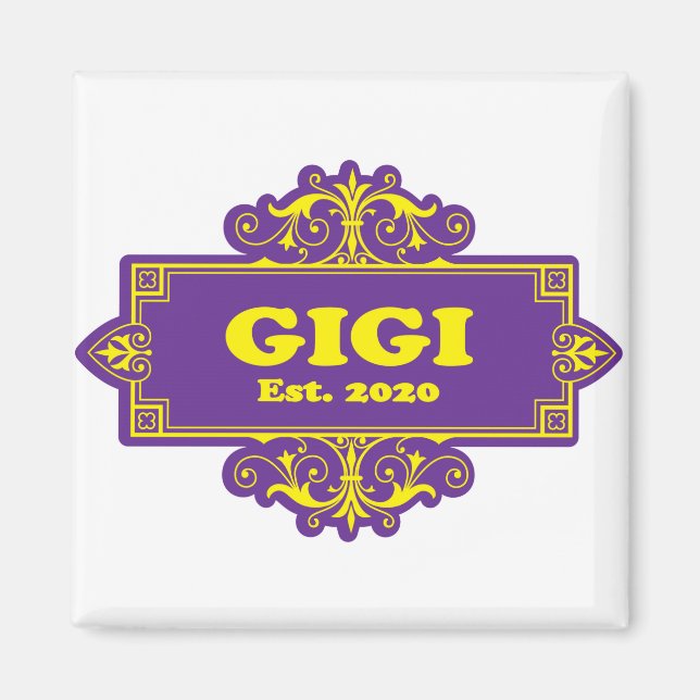 For That Special “GiGi 2020” Magnet (Front)