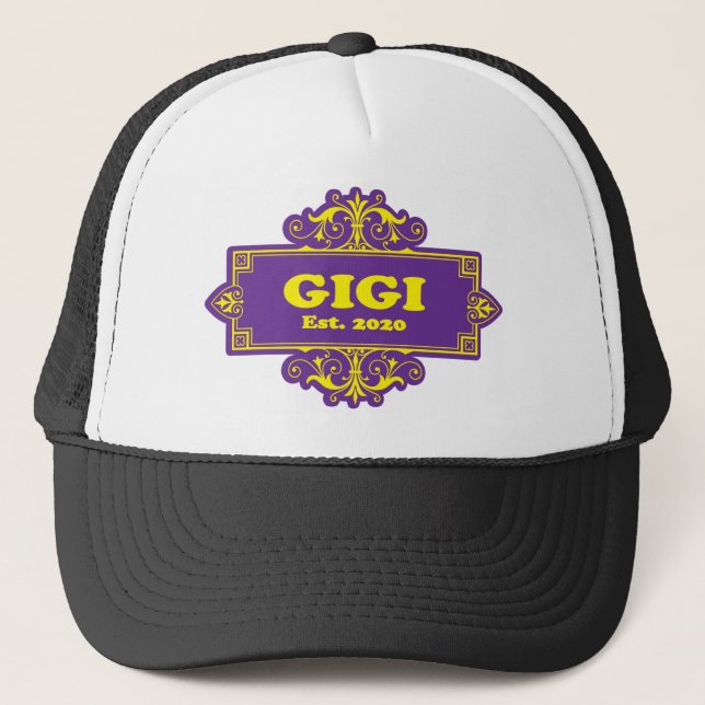For That Special “GiGi 2020” Trucker Hat (Front)