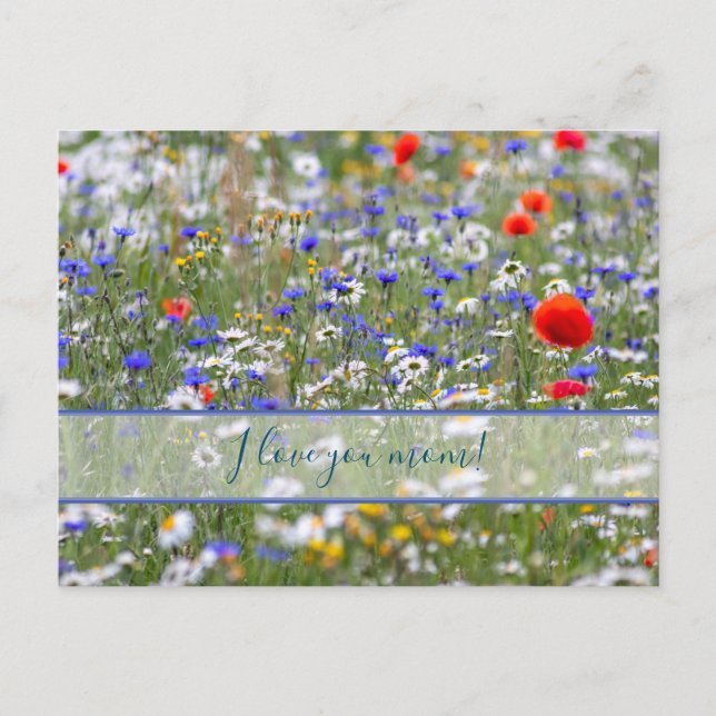 For the best mummy in the world! postcard (Front)