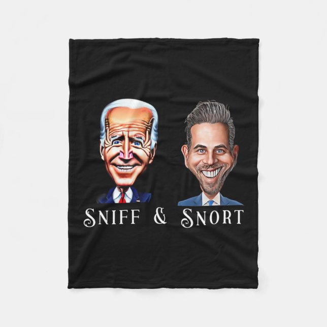 For The Big Guy Joe Biden West Wing Laptop Trump C Fleece Blanket (Front)