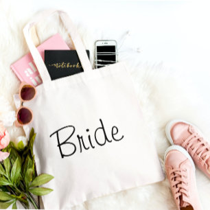 For The Bride  Large Tote Bag