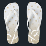 For the bride-to-be! flip flops<br><div class="desc">Every bride should have a pair of flip-flops on hand for when they're ready to shed their heels!</div>