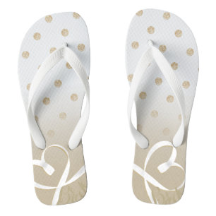 For the bride-to-be! flip flops