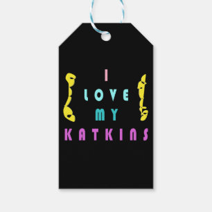 For the cat with love gift tags