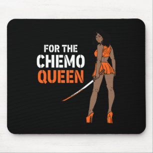 For The Chemo Queen Leukaemia Awareness Melanin Wa Mouse Mat