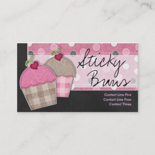For the Cupcake Business Cards