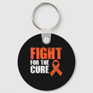 For The Cure Leukaemia Awareness Cancer Survivor G Key Ring
