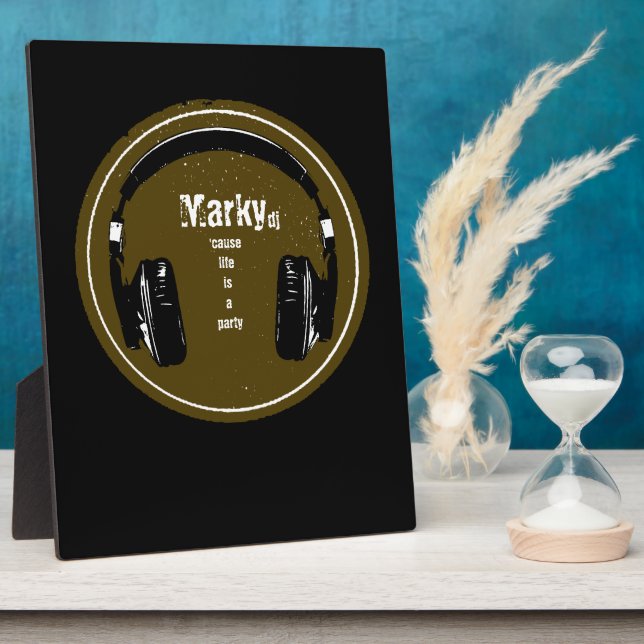 for the dj plaque (Side)