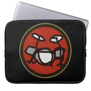for the drummer laptop sleeve