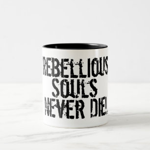 For the Free Spirited Souls Two-Tone Coffee Mug