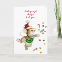 For The Great Job That You Do All Year