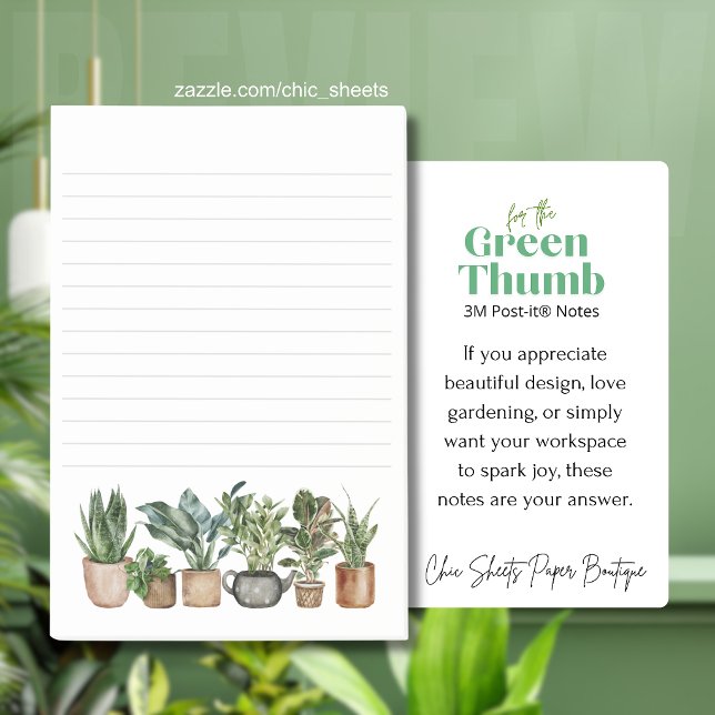For the Green Thumbs 3M Post-it® Notes (Creator Uploaded)