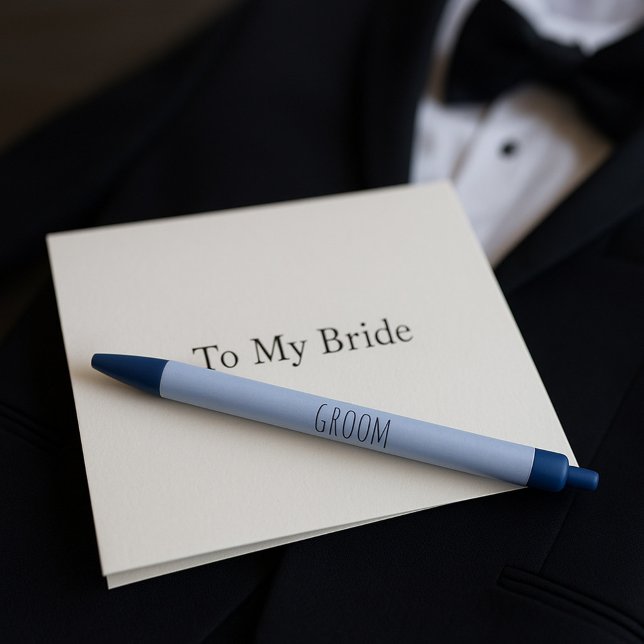 For the Groom Black Ink Pen (Creator Uploaded)
