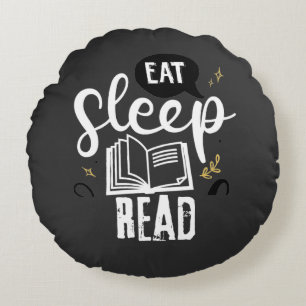 For The Joy of Reading Round Cushion