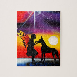 For the Love of a Great Dane Jigsaw Puzzle