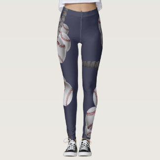 ...for the love of - "baseball" LEGGINGS