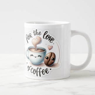 For the Love of Coffee Perfect Gift for Coffee Lov Large Coffee Mug