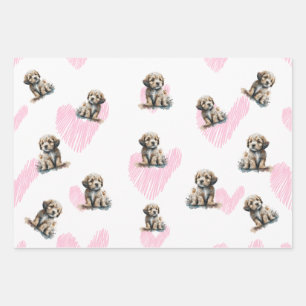 For the Love of Dogs Wrapping Paper Sheet