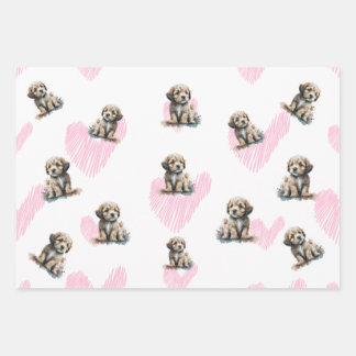 For the Love of Dogs Wrapping Paper Sheet