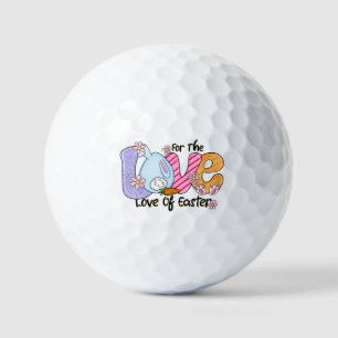 For The Love of Easter Golf Balls
