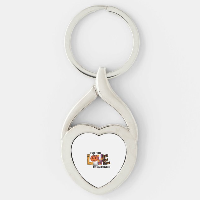 For the Love of Halloween  Key Ring (Front)