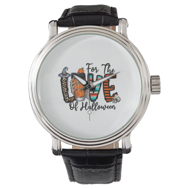 For The Love Of Halloween   Watch (Front)