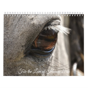 For the Love of Horses Calendar