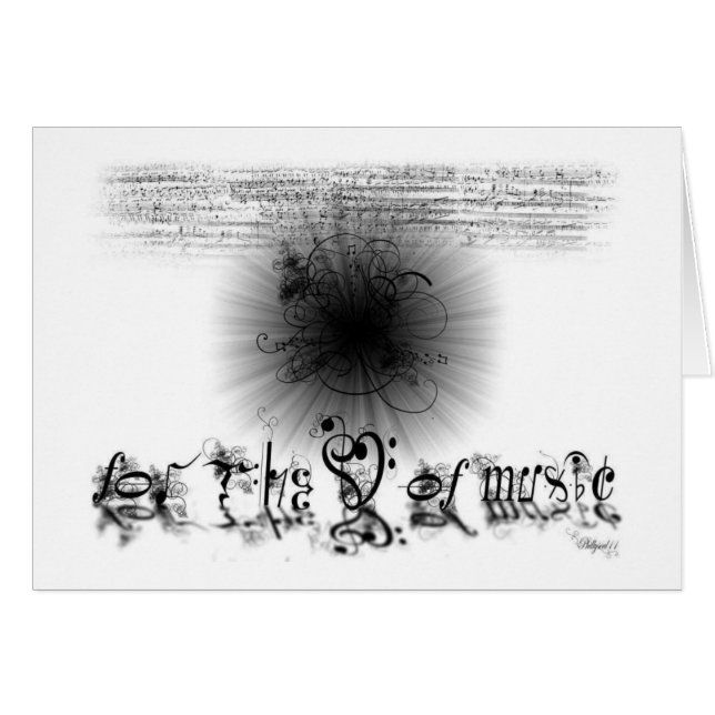 For the Love of Music (Front Horizontal)