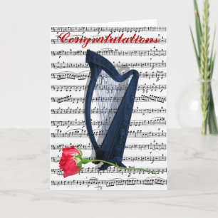 For the love of Music... Card