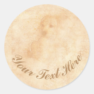 For the Love of Puppies Custom Classic Round Sticker