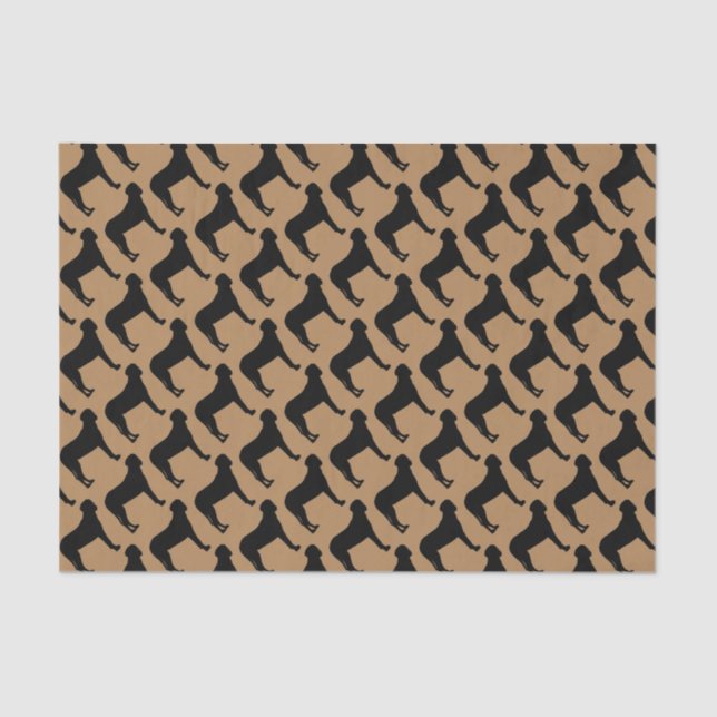 For The Love of Rhodesian Ridgeback Dogs Tissue Paper (Front)