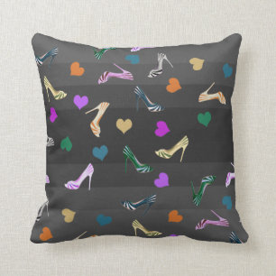 For the Love of Shoes Pillows