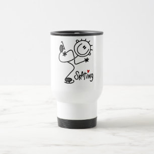 For the Love of Skating Tshirts and Gifts Travel Mug
