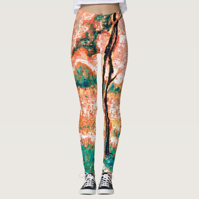 For the love of Summertime Leggings (Front)