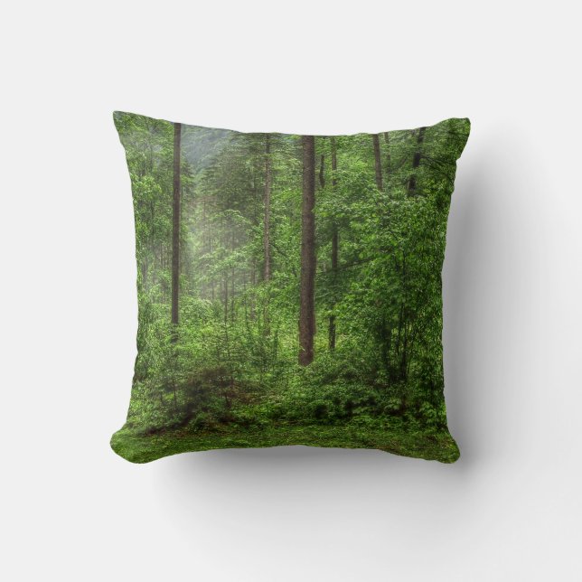 "For the Love of the Forest" Decorator Pillow (Front)
