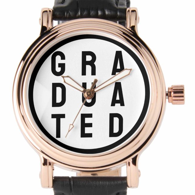 For the Newly Graduated. A Graduate Watch (Creator Uploaded)