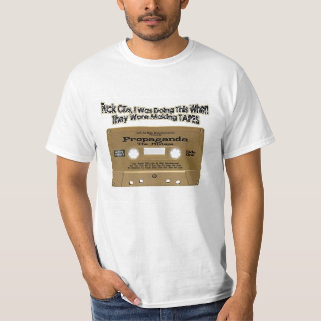 For The Old School Hip Hop Heads T-Shirt (Front)