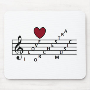 For the orchistra music lover mouse mat