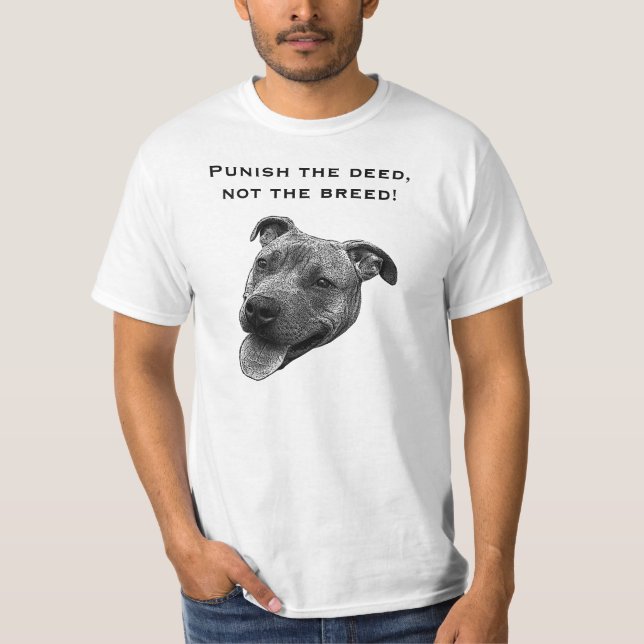 For the pitbulls! T-Shirt (Front)