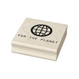 For the Planet Rubber Stamp
