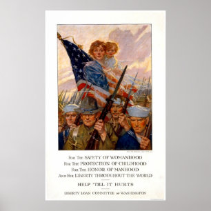 For the safety of womanhood...help 'till it hurts poster