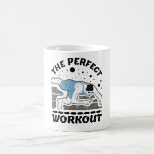 For The Swimmer - The Perfect Workout Swim Coffee Mug