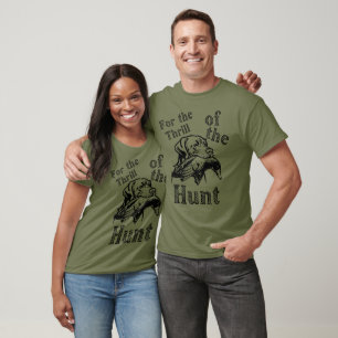 For the Thrill of the Hunt, Hunting Bird Dog T-Shirt