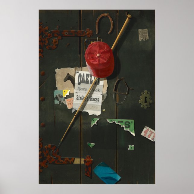 For the Track, John Frederick Peto Fine Art Poster (Front)