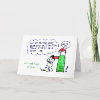 For the Veterinarian ALL IN YOUR DOGS DAY Holiday Card