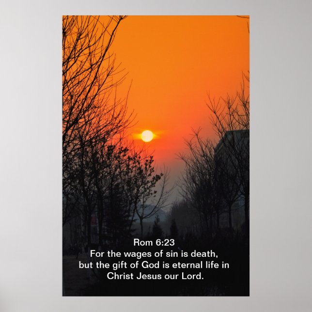 For the wages of sin poster (Front)